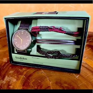 Men’s watch and 3 bracelet set